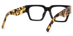 Dedee Square Black Glasses3