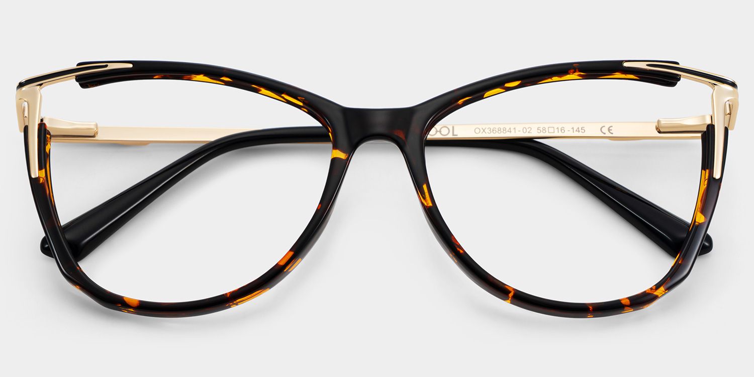 Yomary Cat eye Tortoise Thin Frame Glasses for Women | ZEELOOL2