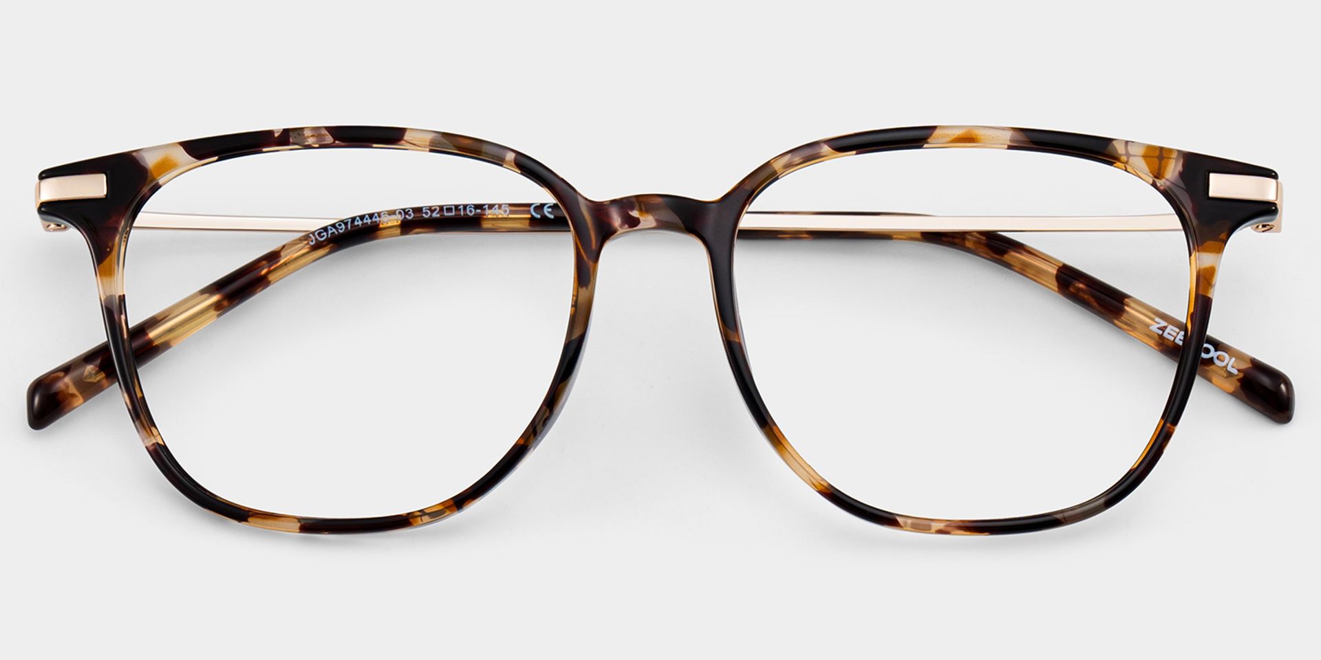 Florence Rectangular Tortoise Shell Eyeglass Frames for Women | ZEELOOL2