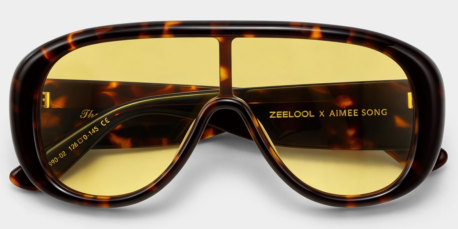 ZEELOOL x Aimee Song The Shield Tortoise Sunglasses