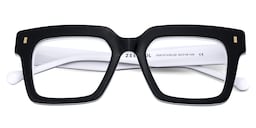 Gilberto Square Black Glasses1