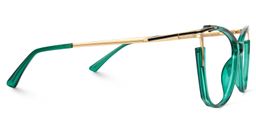Yomary Cateye Green Glasses2