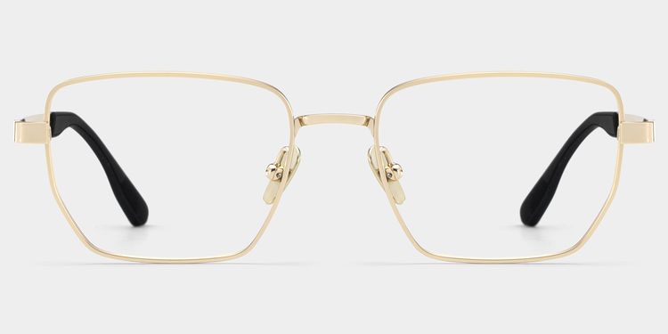 Jameson Geometric Gold Glasses