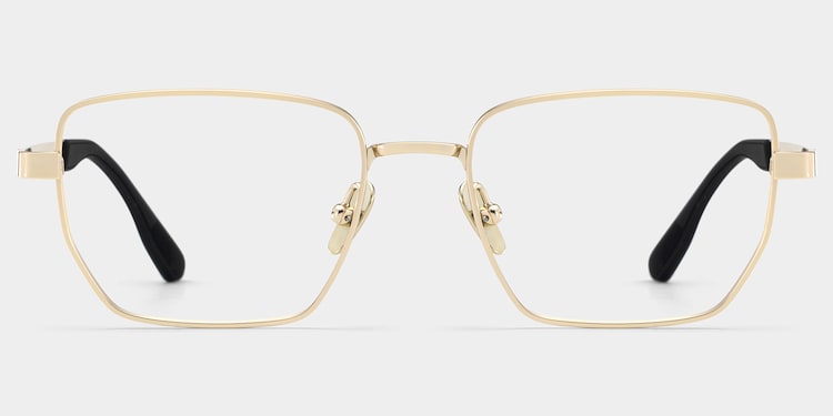 Jameson Geometric Gold Glasses