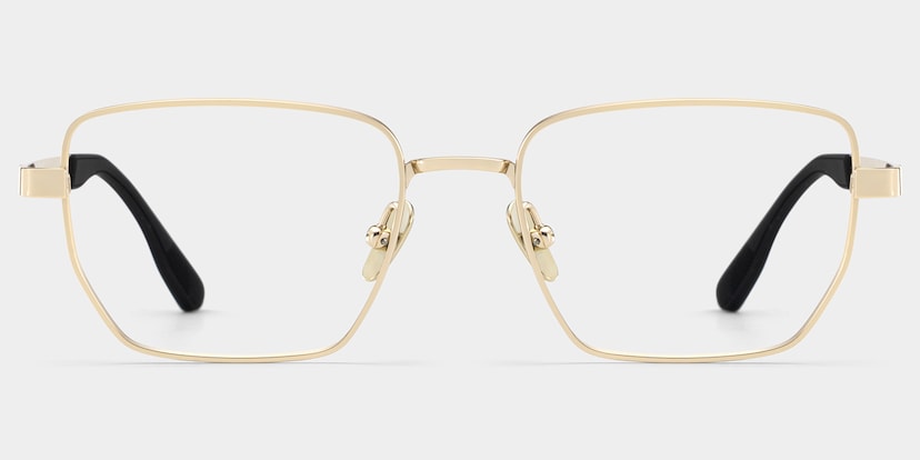 Jameson Geometric Gold Glasses