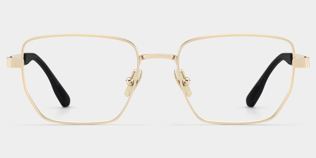Jameson Geometric Gold Glasses