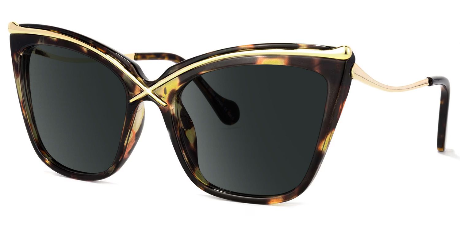 Winston Butterfly Tortoise Frame Sunglasses | Zeelool Optical1