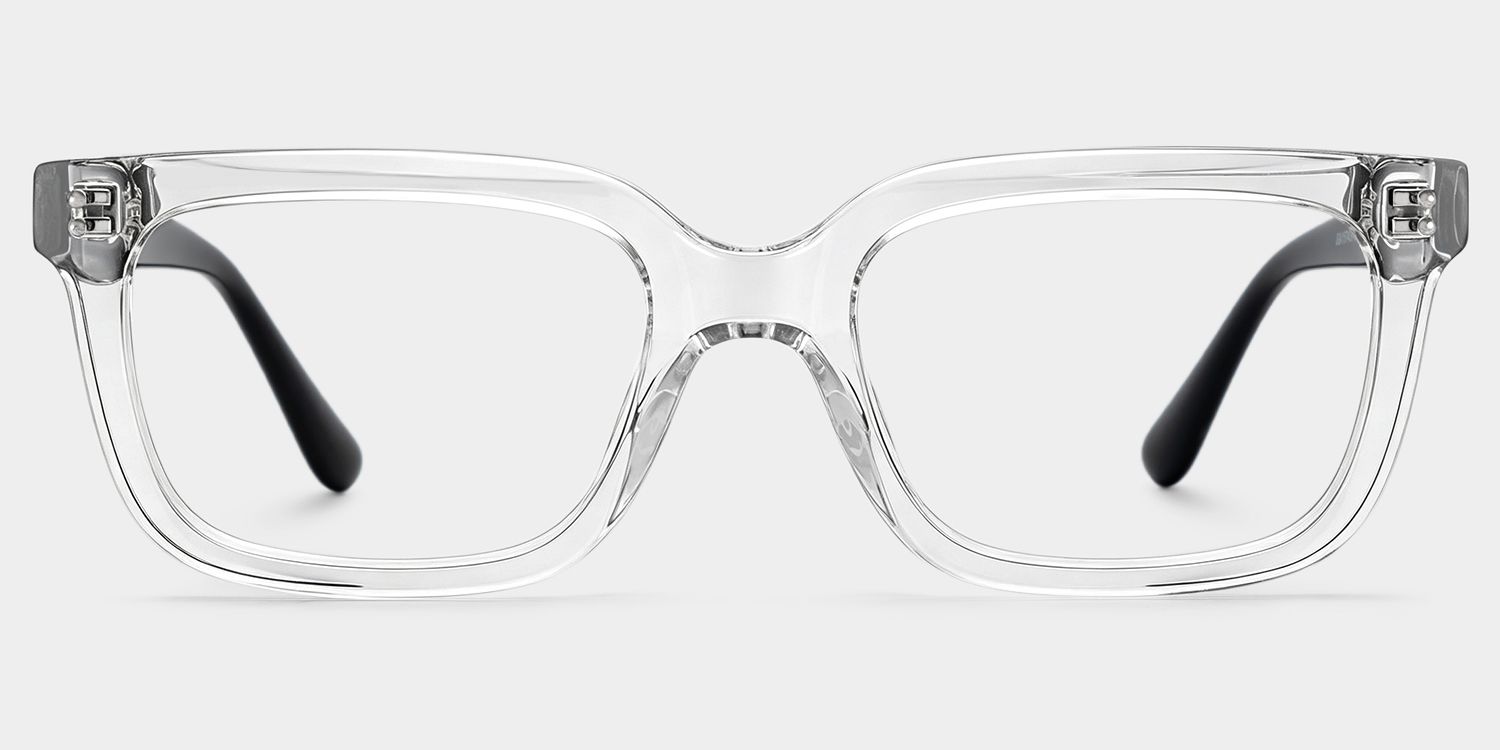 Shop Fern Clear Rectangle Eyeglasses for Men | ZEELOOL1