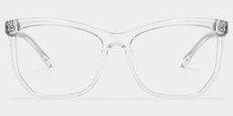 Libby Geometric Clear Glasses0
