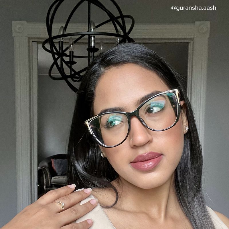 Yomary Black Cateye Frame Glasses | Zeelool Optical13