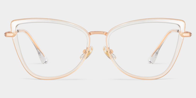 Sloane Cat-Eye Clear Glasses