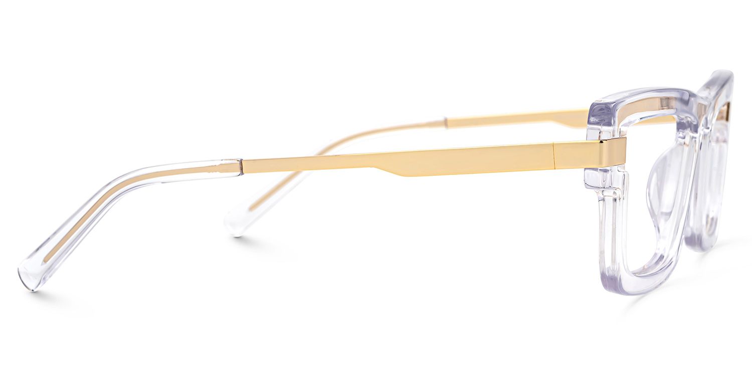 Yahia Rectangle Clear Prescription Glasses for Men | Zeelool2