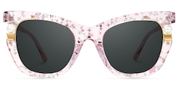 Pearl Cateye Pink Glasses0