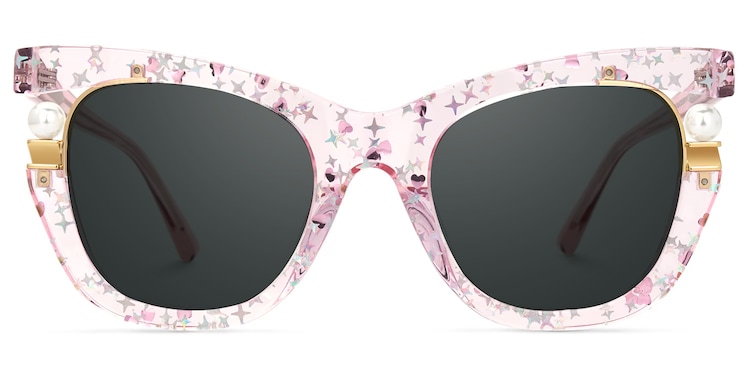 Pearl Cateye Pink Glasses