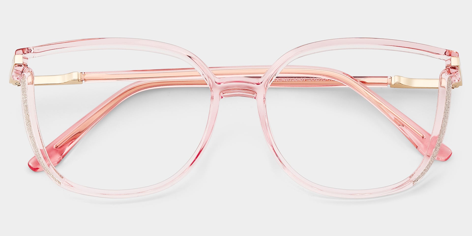 Rodz Light Pink Square Frame Glasses | Zeelool2