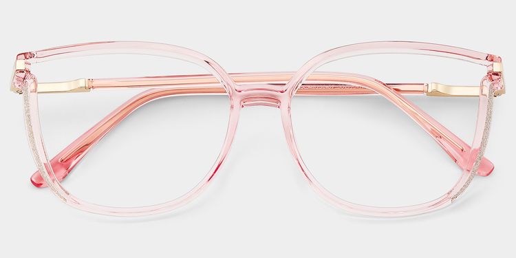 Rodz Square Flesh Pink Glasses
