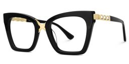 Darlyn Cateye Black Glasses1