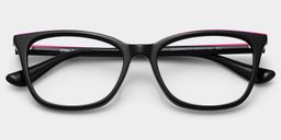 Margaret Black Cat-eye Glasses2
