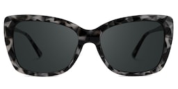 Edna Cateye Gray-Tortoise Glasses0
