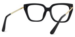 Yusbetsy Rectangle Black Glasses5