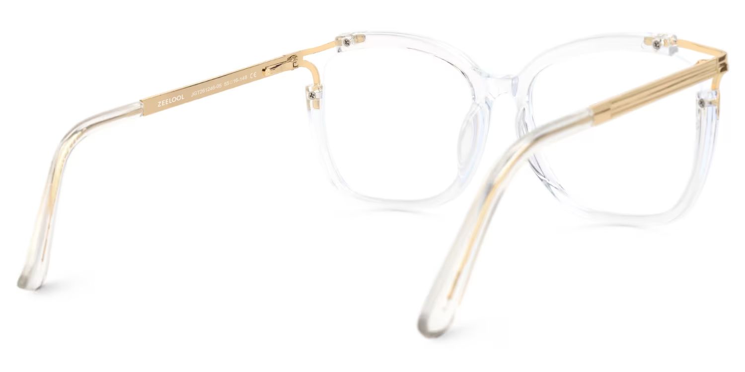 Spring hinges Sidibe Eyeglasses, Sidibe Clear Glasses -Zeelool3