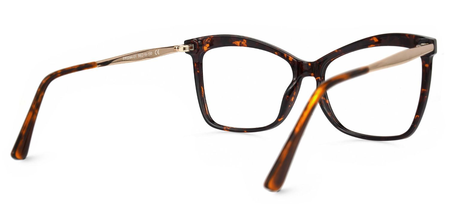 Isaebella Butterfly Tortoise Frame Glasses | Zeelool Optical3