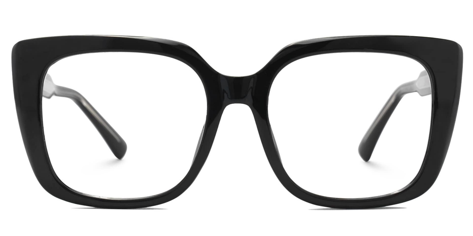 Valdez Black Frame Square Glasses on Sale0