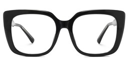 Valdez Square Black Glasses0