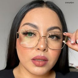 Porsha Square Gold Glasses4