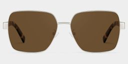 Sahara Square Brown Polarized Sunglasses1