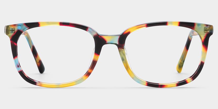 Angell Tortoise Rectangle Glasses
