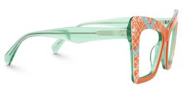 Janira Cateye Orange Glasses2