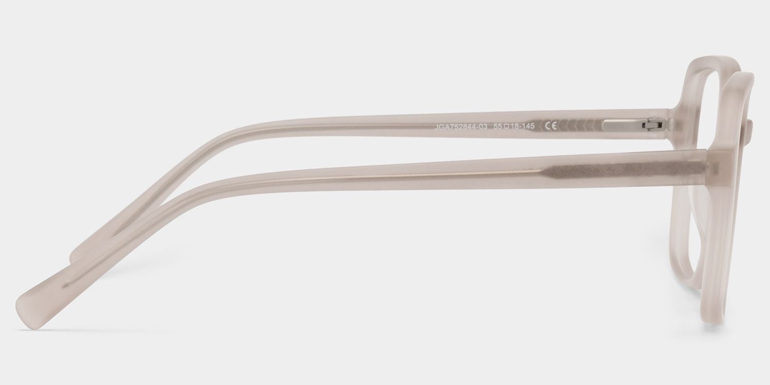 Kenneth Khaki Square Glasses for Ladies | ZEELOOL4