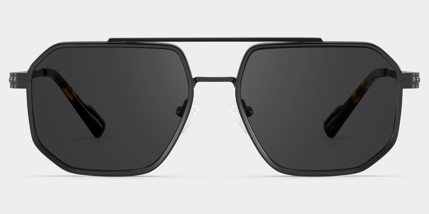 Autumn grey aviator glasses Online | ZEELOOL0