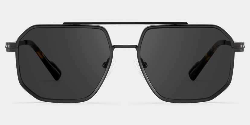 Autumn Aviator Gray Glasses