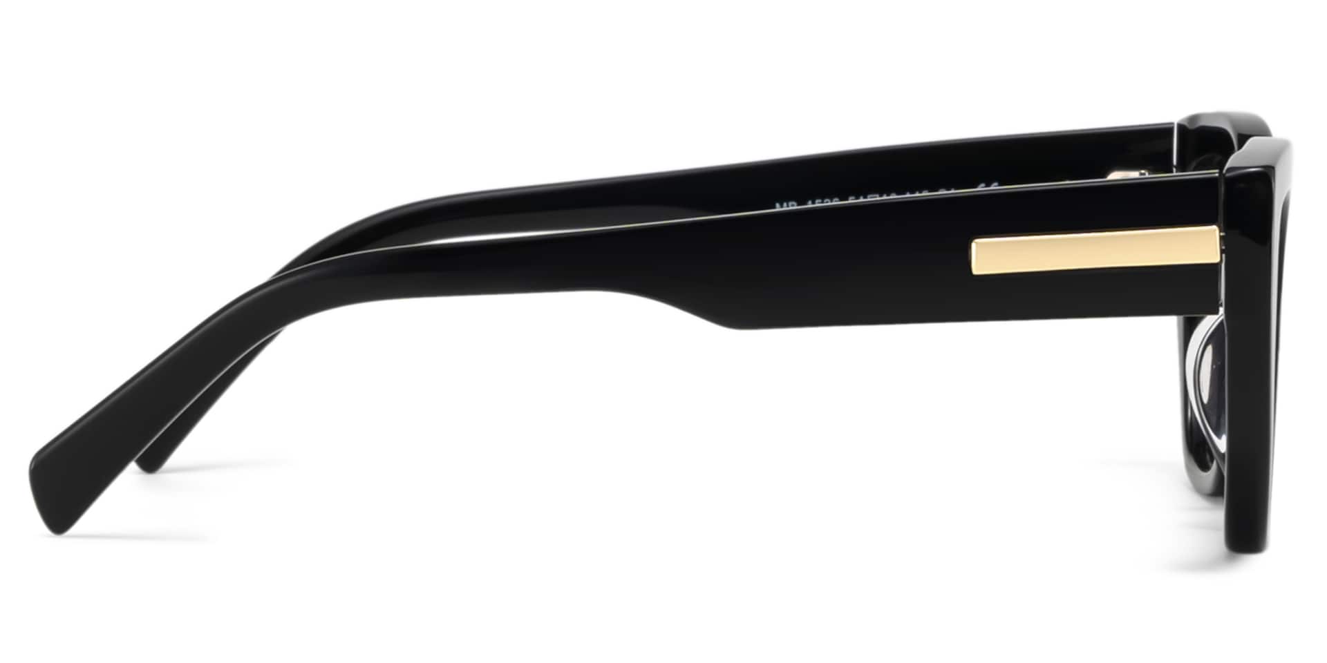 Zia black Frame Polarized Sunglasses with cat-eye Style Online | ZEELOOL4