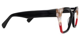 Chelly Cateye Black Glasses2