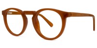 Lacie Round Brown Glasses1