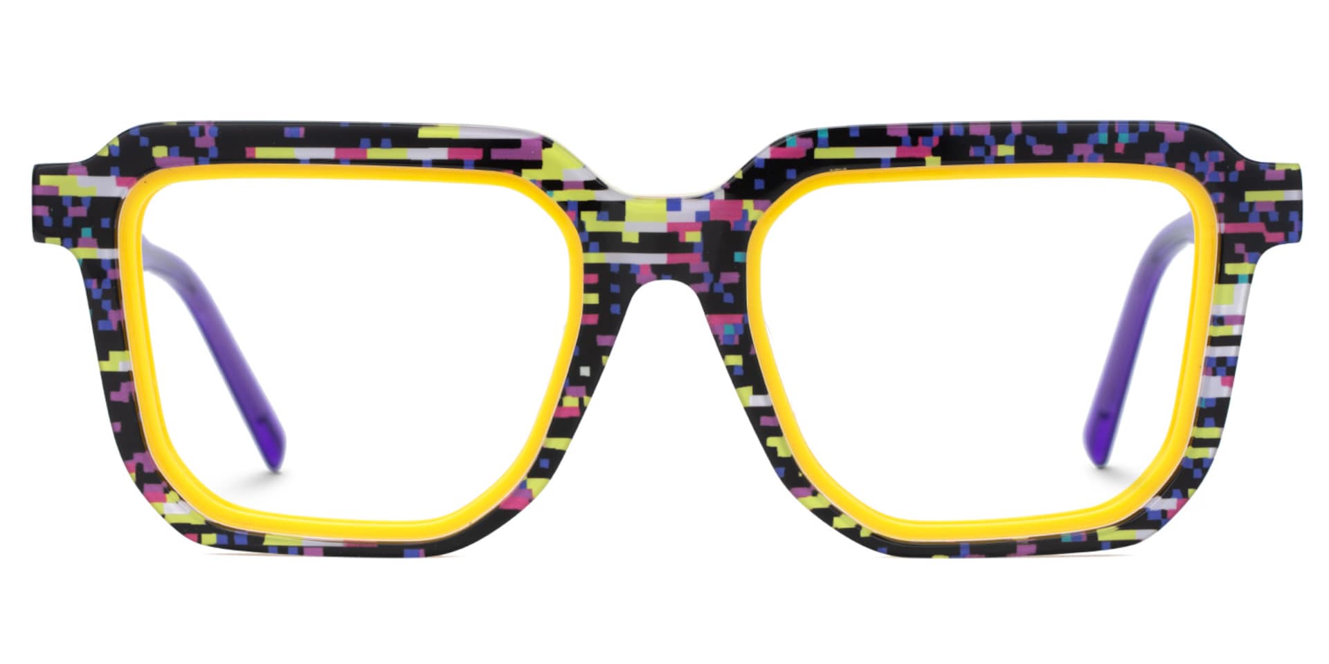 Buy Square Purple Eyeglass Frames Women's - Zach0