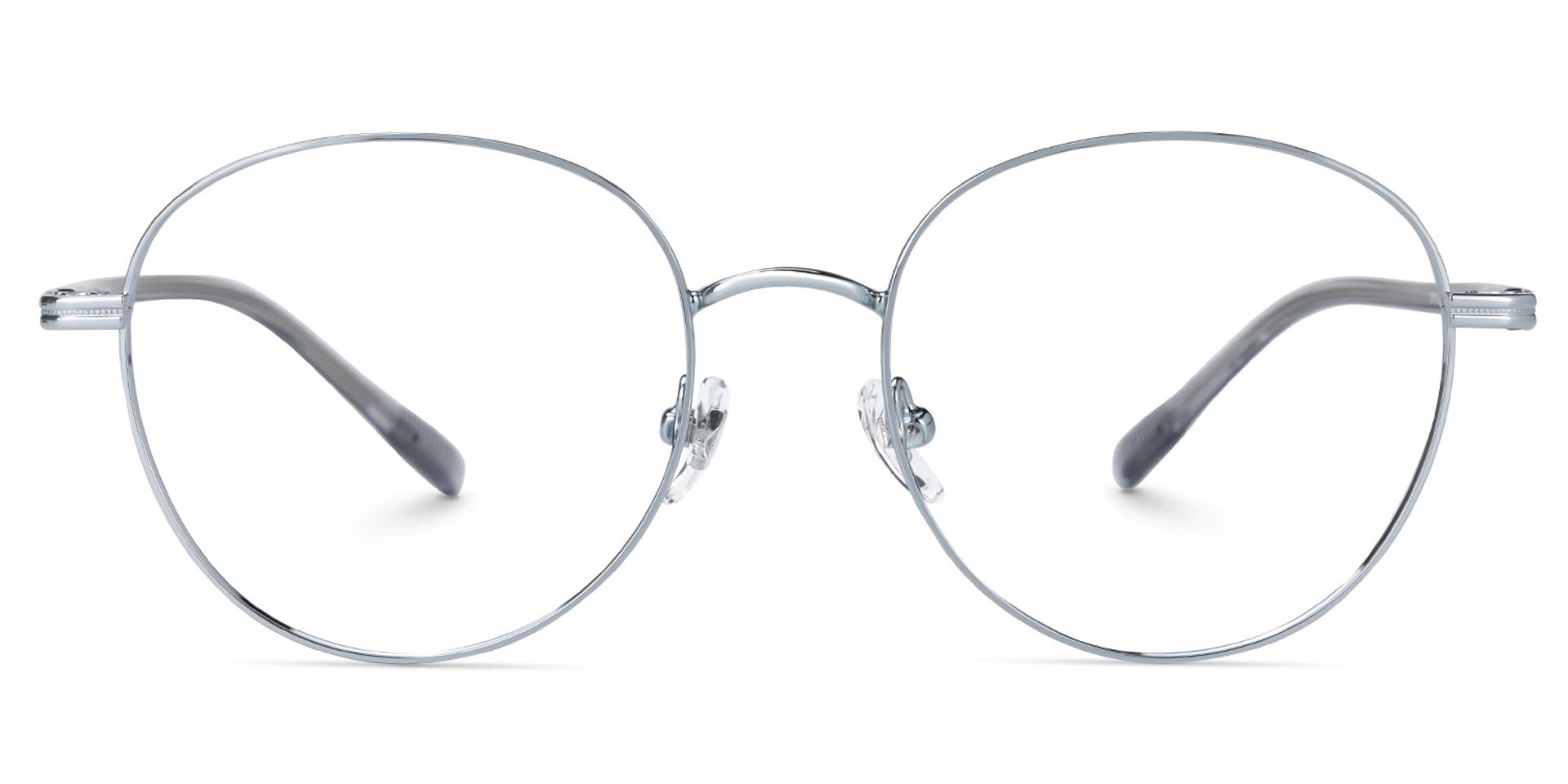 Titanium Celena Eyeglasses, Celena Round Glasses -Zeelool Glasses0