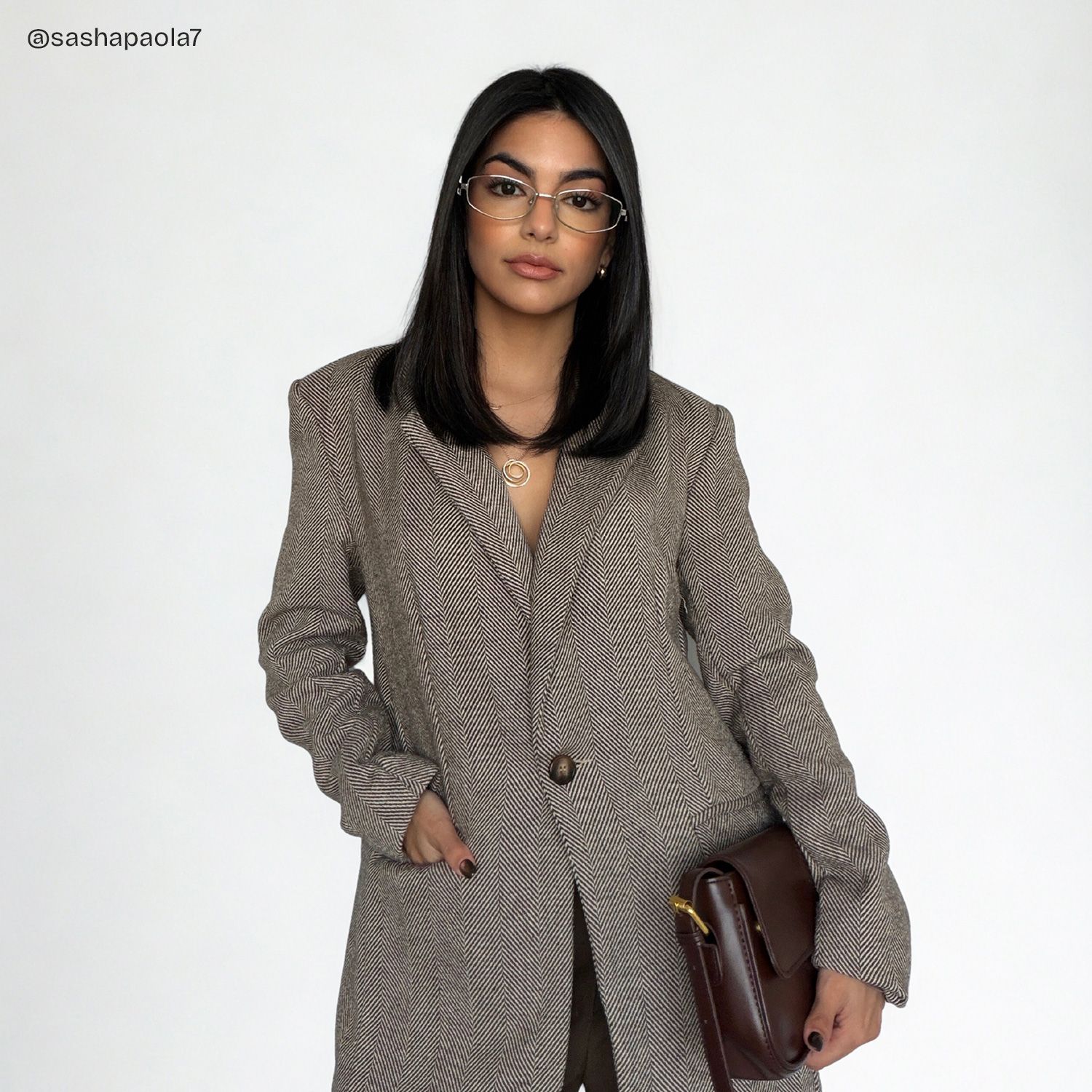 Dakota Warm Brown Tortoise Rectangle Glasses | ZEELOOL8