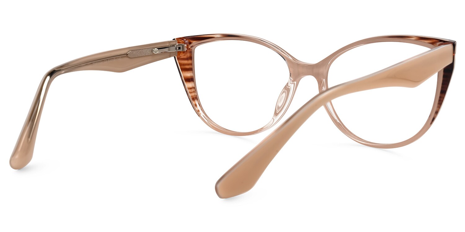 Cateye Renae Champagne Glasses deals Zeelool Glasses