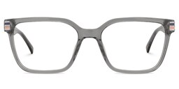 Rucker Rectangle Gray Glasses0