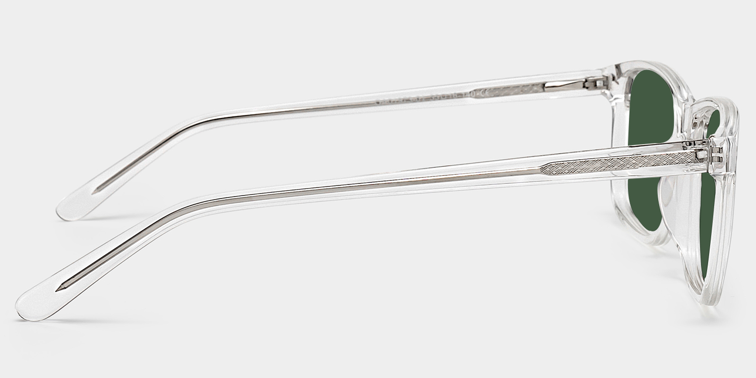 Connie Clear Rectangle Sunglasses to Frame Your Face | ZEELOOL3