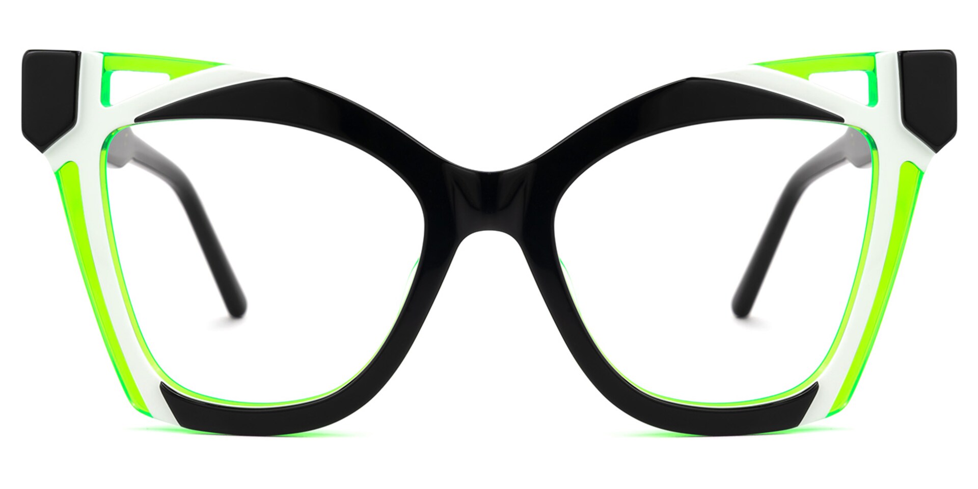 Cateye Leticia Black Glasses deals -Zeelool Glasses0