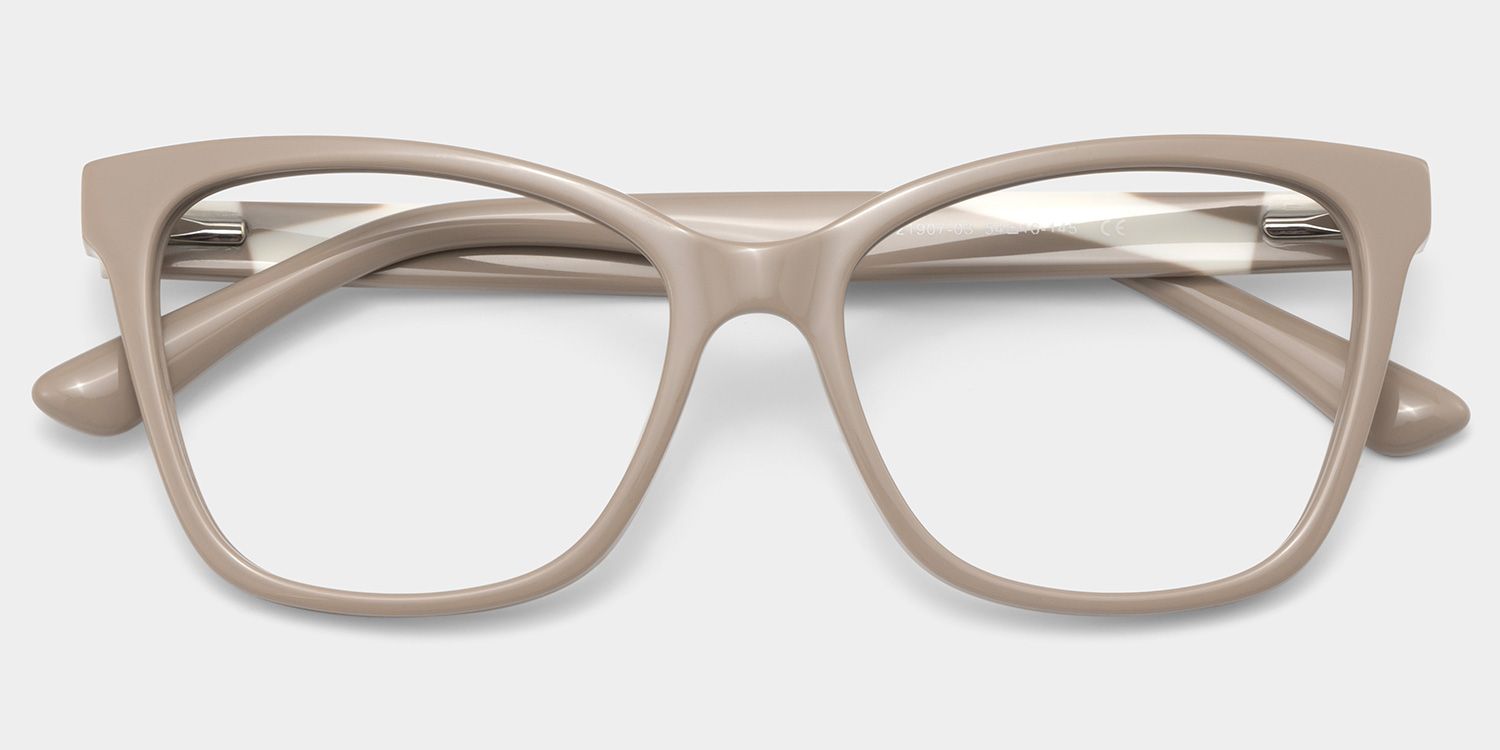 Butterfly Light Pink Eyeglasses- Shinana Acetate Frame Glasses2