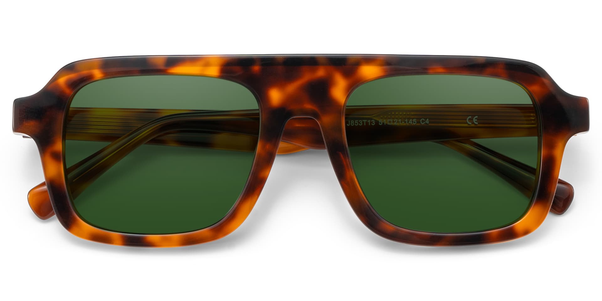 Nomad Rectangle Polarized Sunglasses in Acetate Material1