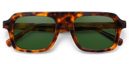 Nomad Rectangle Tortoise Polarized Sunglasses1