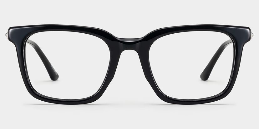 Reese Square Black Glasses