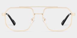 Autumn Aviator Gold Glasses1